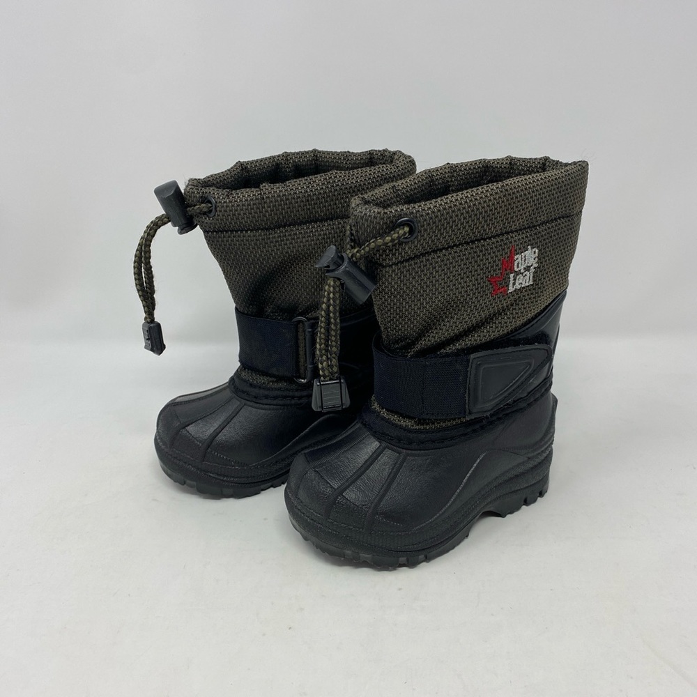 Maple Leaf Kids Snow Boots - Size 5P #7120 Waterproof EUC